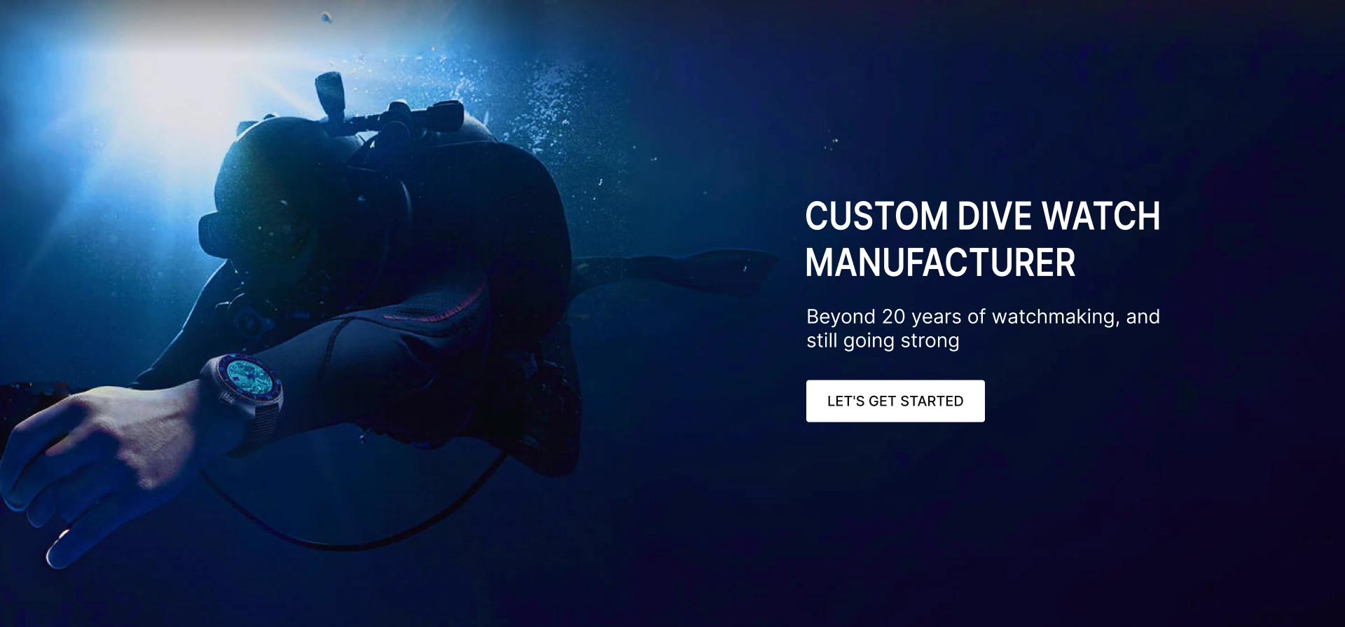 Custom Dive Watches Manufacturer, Super Luminous Diver Watch