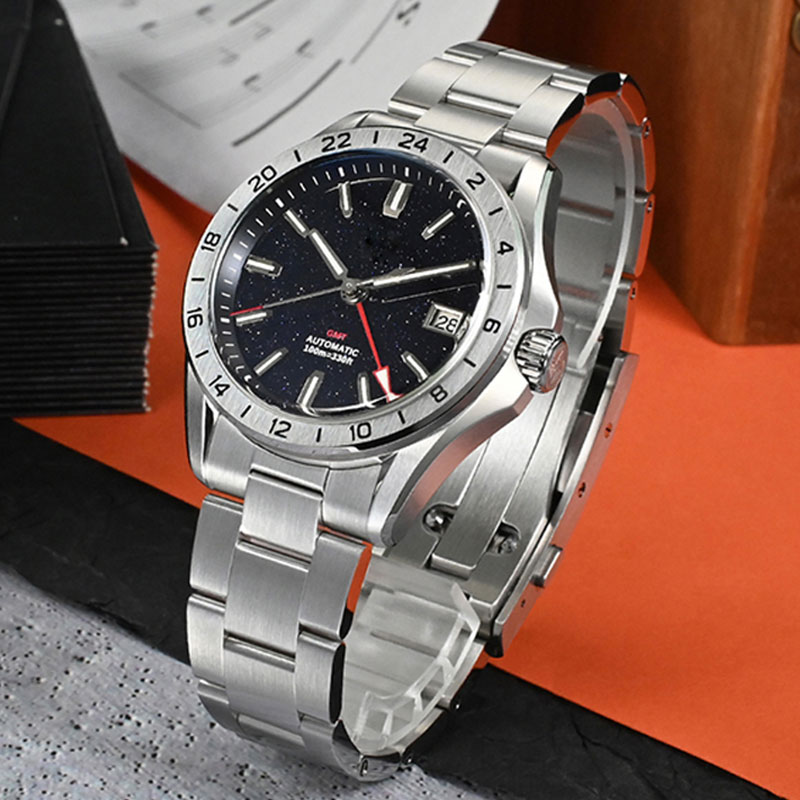 GMT Dive Watches, Custom Logo Diving Watch, Automatic Mechanical Diver Watch