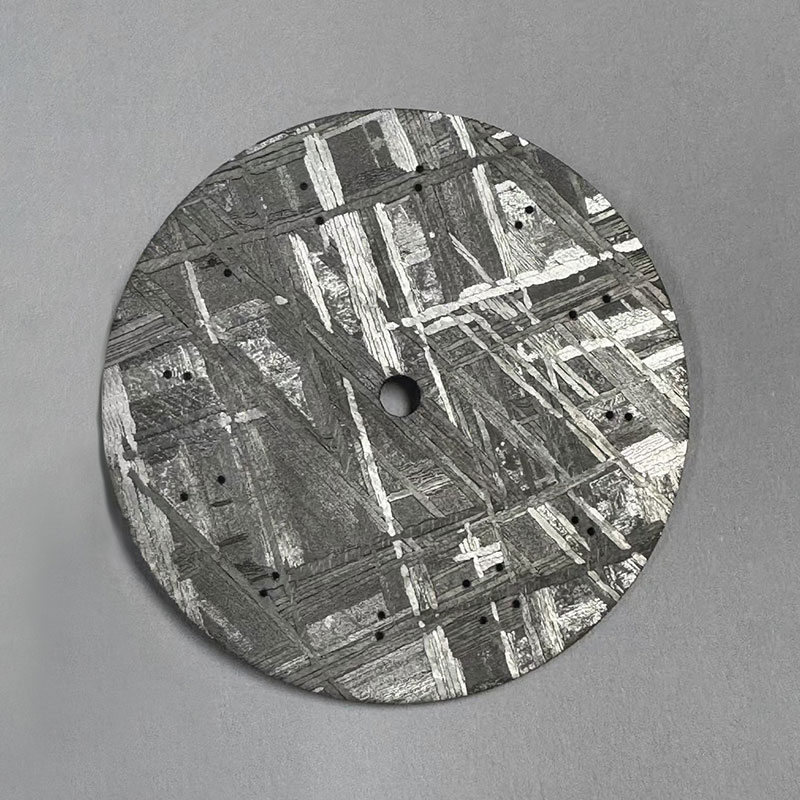 Custom Watch Dial, Unique Watch Dial, Meteorite Watch Dial