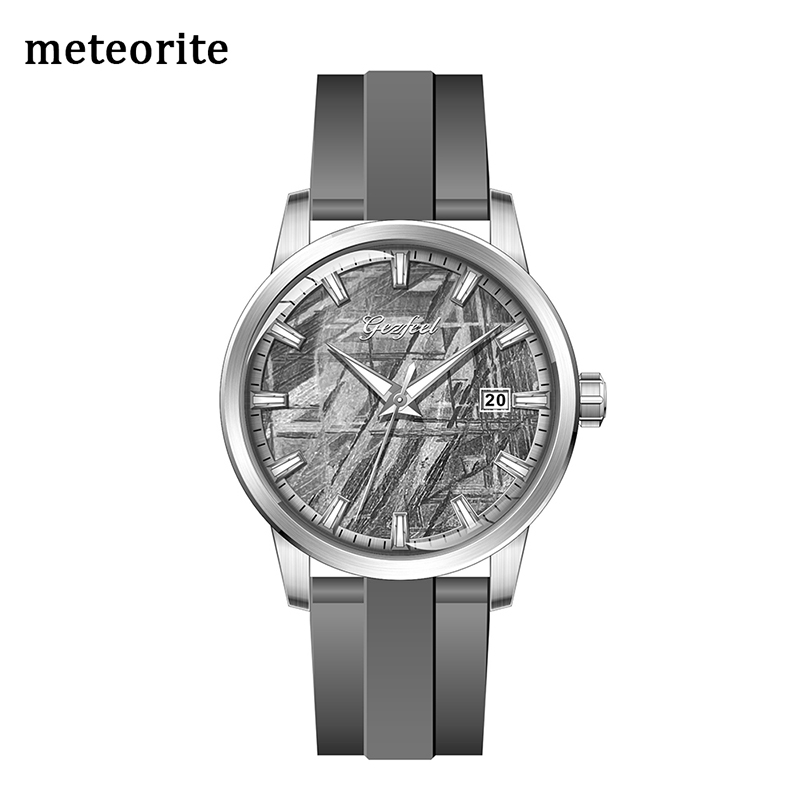 Custom Meteorite Watch, Unique Diver Watch, OEM Diving Watch