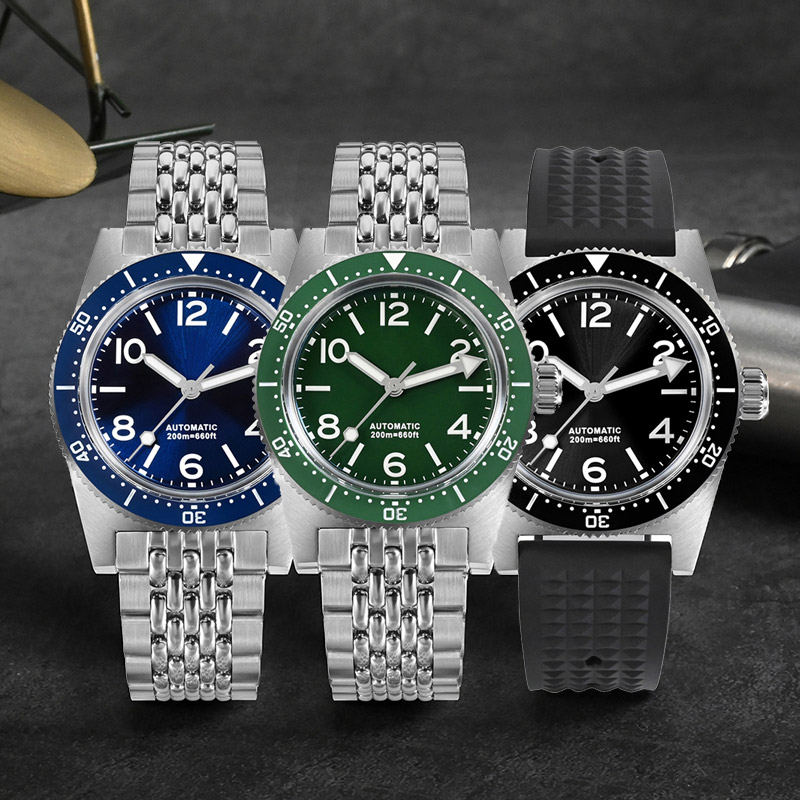 200m Waterproof Custom Logo Diving Watch Manufacturer