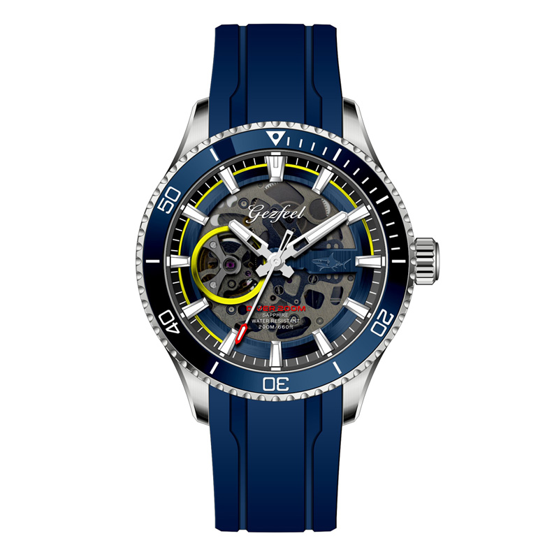 Made In China Private Label Automatic Titanium Dive Watches 200m