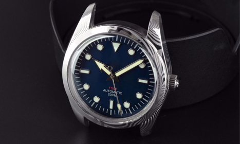 The Use of Damascus Steel in Dive Watches